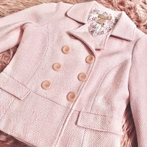 Small Twenty one tweed blush pink jacket